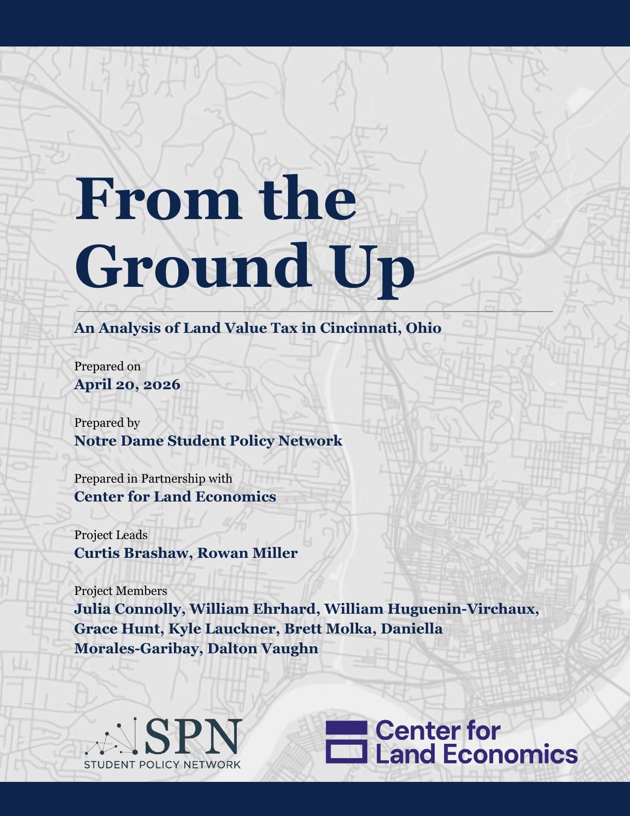 Cincinnati report cover